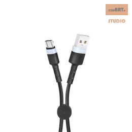 NB117 kabel XO micro czarny 2,1A 0,25m