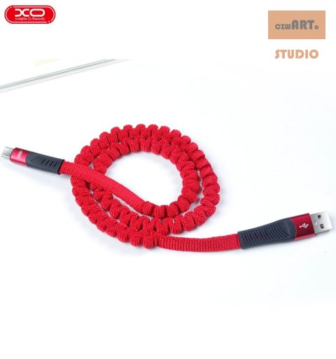 NB127 XO Kabel 8-pin czerwony 1,2m 2,1A