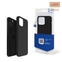 3MK SILICONE CASE IPHONE 14 PLUS BLACK