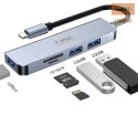 HUB T-PHOX TPH2041 5IN1 USB-C/HDMI USB3.0x1+USB2.0x1+HDMI 4K