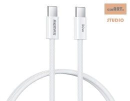 KABEL REMAX CHELECTRICY SERIES RC-C010 30W USB-C/USB-C WHITE