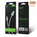 KABEL T-PHOX NETS LIGHTNING WHITE 2.4A ; PVC ; 1,2M