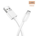 KABEL T-PHOX NETS MICRO USB WHITE 2.4A ; PVC ; 1,2M