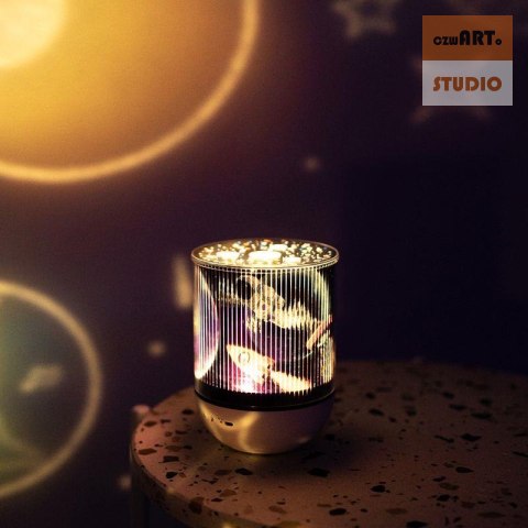 LAMPKA NOCNA Z PROJEKTOREM + BLUETOOTH 3 KOLORY ŚWIATŁA + PILOT LAMPKA NOCNA Z PROJEKTOREM + BLUETOOTH 3 KOLORY ŚWIATŁA + PILOT