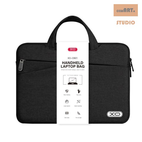 XO CB01 TORBA NA LAPTOPA 13cal czarna