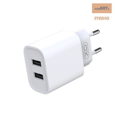 XO ŁAD SIEC CE02C 2xUSB 2,1A BIAŁA XO ŁAD SIEC CE02C 2xUSB 2,1A BIAŁA
