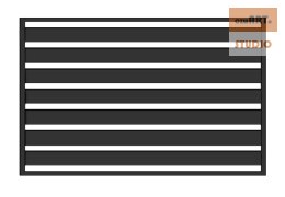 Przęsło WALL 140 - 2,50 m x 1,25 m antracyt , brązowe , czarne , szare , zielone