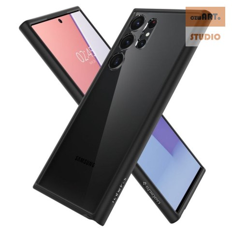 SPIGEN ULTRA HYBRID SAM S24 ULTRA MATTE BLACK SPIGEN ULTRA HYBRID SAM S24 ULTRA MATTE BLACK