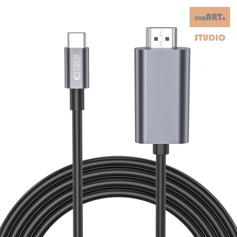 TECH-PROTECT KABEL 4K 60HZ USB-C/HDMI 2M BLACK