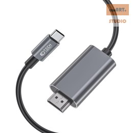 TECH-PROTECT KABEL 4K 60HZ USB-C/HDMI 2M BLACK