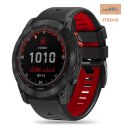 TECH-PROTECT OPASKA ICONBAND PRO GARMIN FENIX 5/6/6PRO/7 BLACK/RED