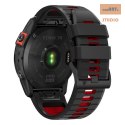 TECH-PROTECT OPASKA ICONBAND PRO GARMIN FENIX 5/6/6PRO/7 BLACK/RED