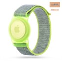 TECH-PROTECT OPASKA NYLON DLA DZIECI DO AIRTAG LIME/LIMONKA