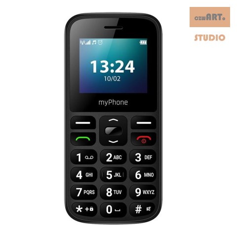 Telefon GSM myPhone HALO A LTE BLACK / CZARNY