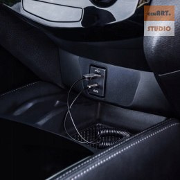 Adapter T03 Bluetooth to Aux srebny