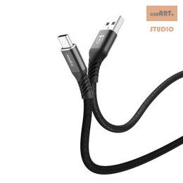 KABEL T-PHOX JAGGER TYPE-C BLACK 2M