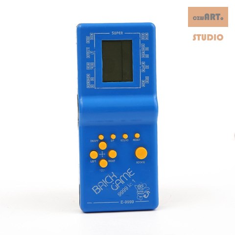 Konsola Retro TETRIS BLUE / NIEBIESKI