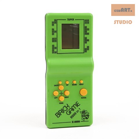 Konsola Retro TETRIS GREEN / ZIELONY