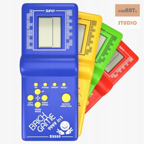 Konsola Retro TETRIS GREEN / ZIELONY Konsola Retro TETRIS GREEN / ZIELONY