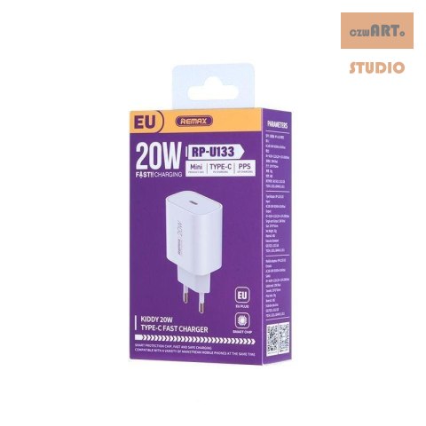 ŁAD SIEC REMAX KIDDY SERIES 20W RP-U133 WHITE ŁAD SIEC REMAX KIDDY SERIES 20W RP-U133 WHITE