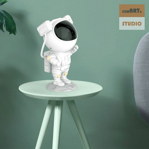 LAMPKA / PROJEKTOR LED ASTRONAUTA WHITE / BIAŁY LAMPKA / PROJEKTOR LED ASTRONAUTA WHITE / BIAŁY