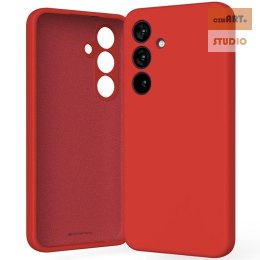 Mercury Silicone Case Samsung S24 RED / CZERWONY