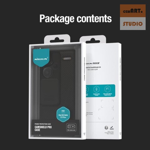 NILLKIN CAMSHIELD PRO XIAOMI REDMI NOTE 13 PRO+ 5G, BLACK / CZARNY NILLKIN CAMSHIELD PRO XIAOMI REDMI NOTE 13 PRO+ 5G, BLACK / CZARNY