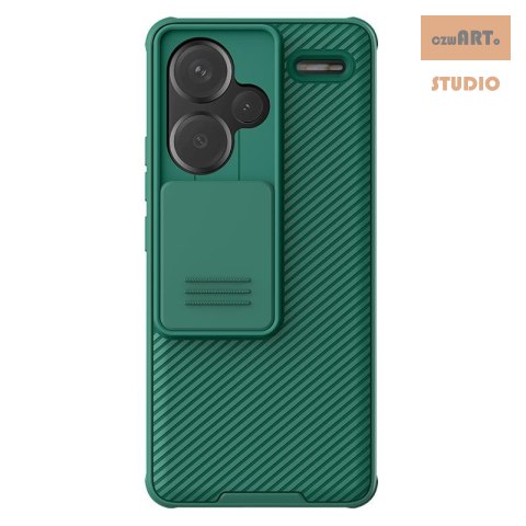 NILLKIN CAMSHIELD PRO XIAOMI REDMI NOTE 13 PRO+ 5G, DARK GREEN / CIEMNOZIELONY