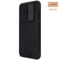 Nillkin Qin Pro Leather Case Samsung A54 5G, BLACK / CZARNY