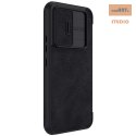 Nillkin Qin Pro Leather Case Samsung A54 5G, BLACK / CZARNY