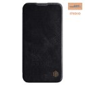 Nillkin Qin Pro Leather Case Samsung A54 5G, BLACK / CZARNY