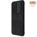 Nillkin Qin Pro Leather Case Samsung S23 FE, BLACK / CZARNY