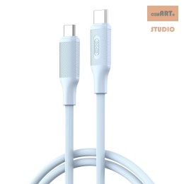 XO KABEL NB-Q265B USB-C/USB-C 1m 60W NIEBIESKI