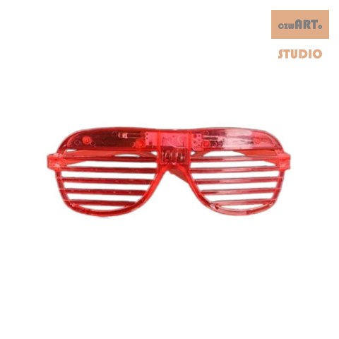 ŚWIECĄCE OKULARY LED RED / CZERWONY ŚWIECĄCE OKULARY LED RED / CZERWONY