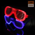 ŚWIECĄCE OKULARY LED RED / CZERWONY