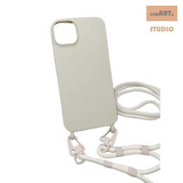 Uniwersalna smycz do telefonu / na ramię Hook-07, NUDE / CIELISTY