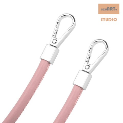 Uniwersalna smycz do telefonu / na ramię PU-05, PINK / RÓŻOWY Uniwersalna smycz do telefonu / na ramię PU-05, PINK / RÓŻOWY