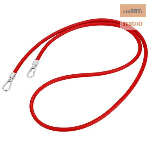 Uniwersalna smycz do telefonu / na ramię PU-05, RED / CZERWONY Uniwersalna smycz do telefonu / na ramię PU-05, RED / CZERWONY