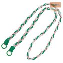 Uniwersalna smycz na szyję do telefonu / na ramię Pearl-08, GREEN / ZIELONY