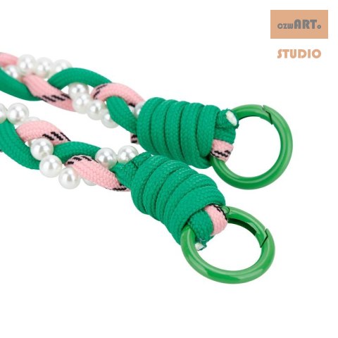 Uniwersalna smycz na szyję do telefonu / na ramię Pearl-08, GREEN / ZIELONY Uniwersalna smycz na szyję do telefonu / na ramię Pearl-08, GREEN / ZIELONY