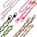 Uniwersalna smycz na szyję do telefonu / na ramię Pearl-08, PINK / RÓŻOWY
