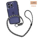 Uniwersalna smycz na szyję do telefonu / na ramię Ring-02, BLACK / CZARNY