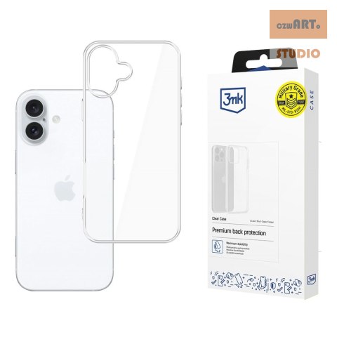 3MK CLEAR CASE IPHONE 16 PLUS