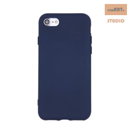 Etui Silicon do Samsung A55 5G ciemnoniebieski