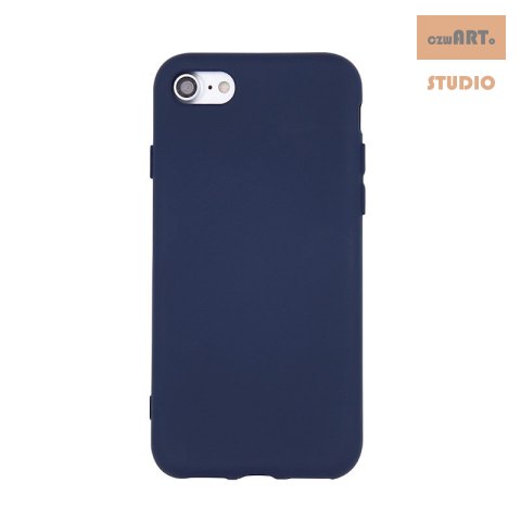 Etui Silicon do Samsung A55 5G ciemnoniebieski Etui Silicon do Samsung A55 5G ciemnoniebieski
