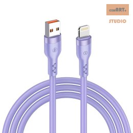 KABEL T-PHOX BOLD USB/LIGHTNING 3A PURPLE