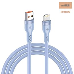 KABEL T-PHOX BOLD USB/LIGHTNING 3A SKY BLUE