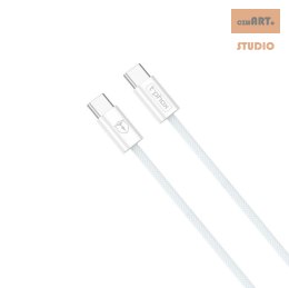 KABEL T-PHOX CC15 SERIES USB-C/USB-C 60W 3A 2M WHITE