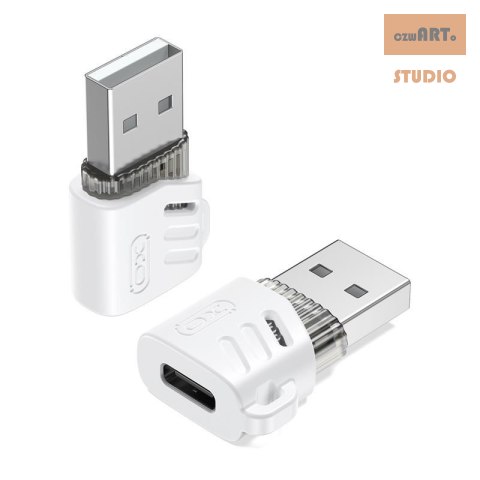 XO ADAPTER NB256D USB-C/USB biały