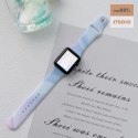 Pasek Silikonowy do Smart Watch 20mm BLUE / NIEBIESKI